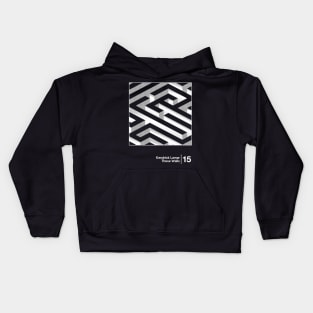 Kendrick Lamar - These Walls / Minimal Graphic Artwork Design Kids Hoodie